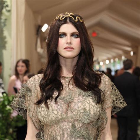 dior alexandra|alexandra daddario Met Gala makeup.